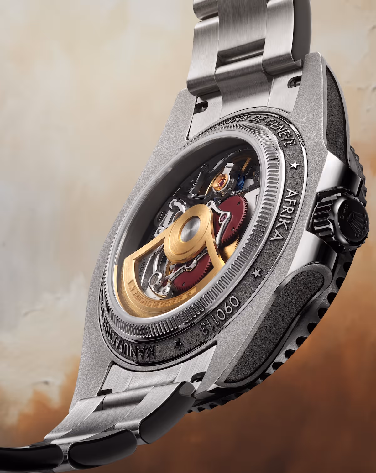 Fond de boîte gravé Afrika