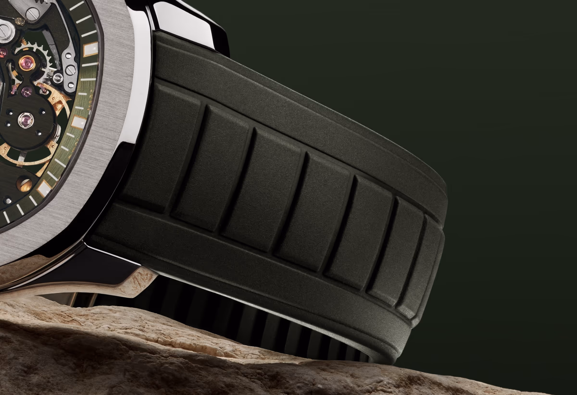 Bracelet cuir Eternal Green