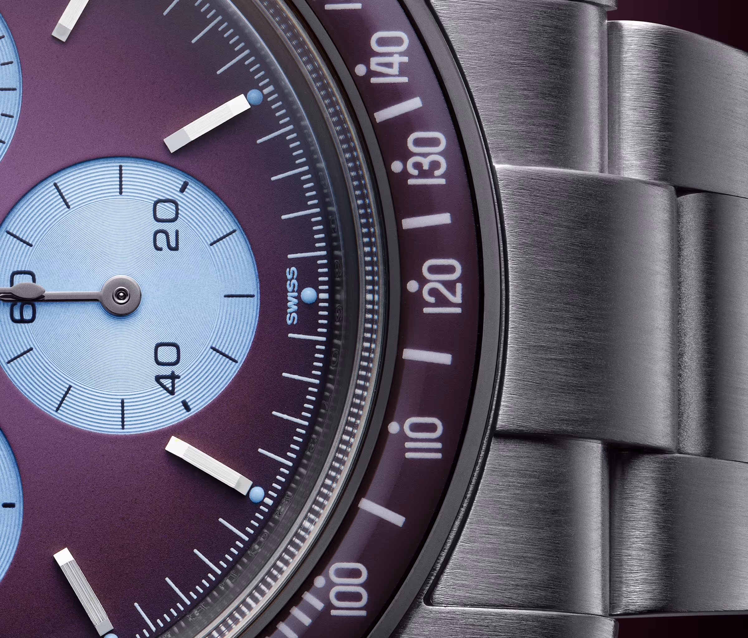 Montre collection Warm Burgundy - Teintes bordeaux chaleureuses