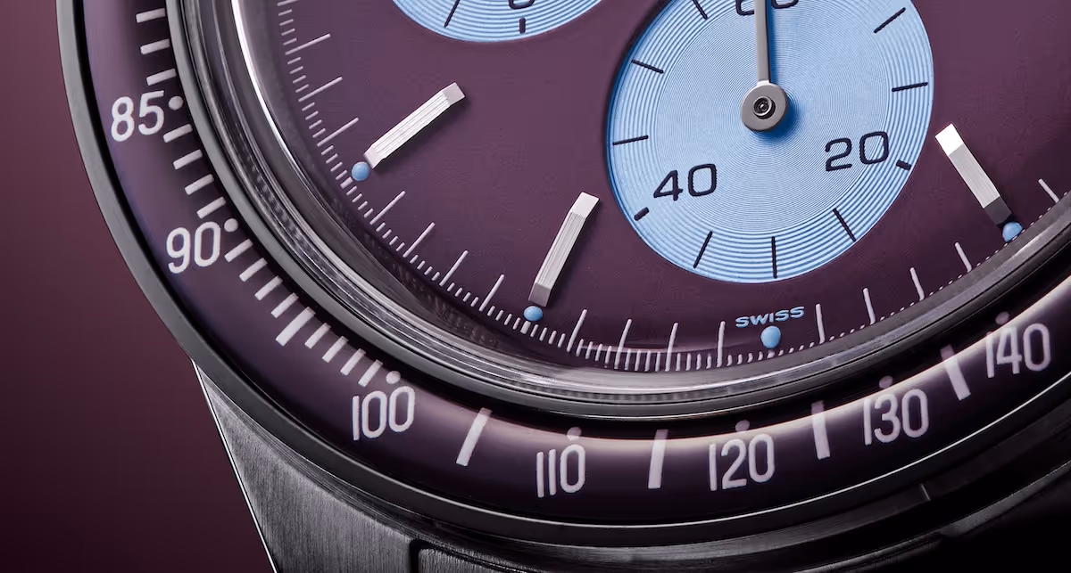 Gros plan détails Warm Burgundy