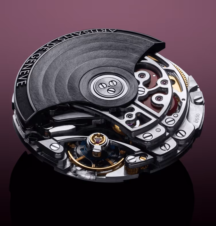 Pont balancier décoré Warm Burgundy