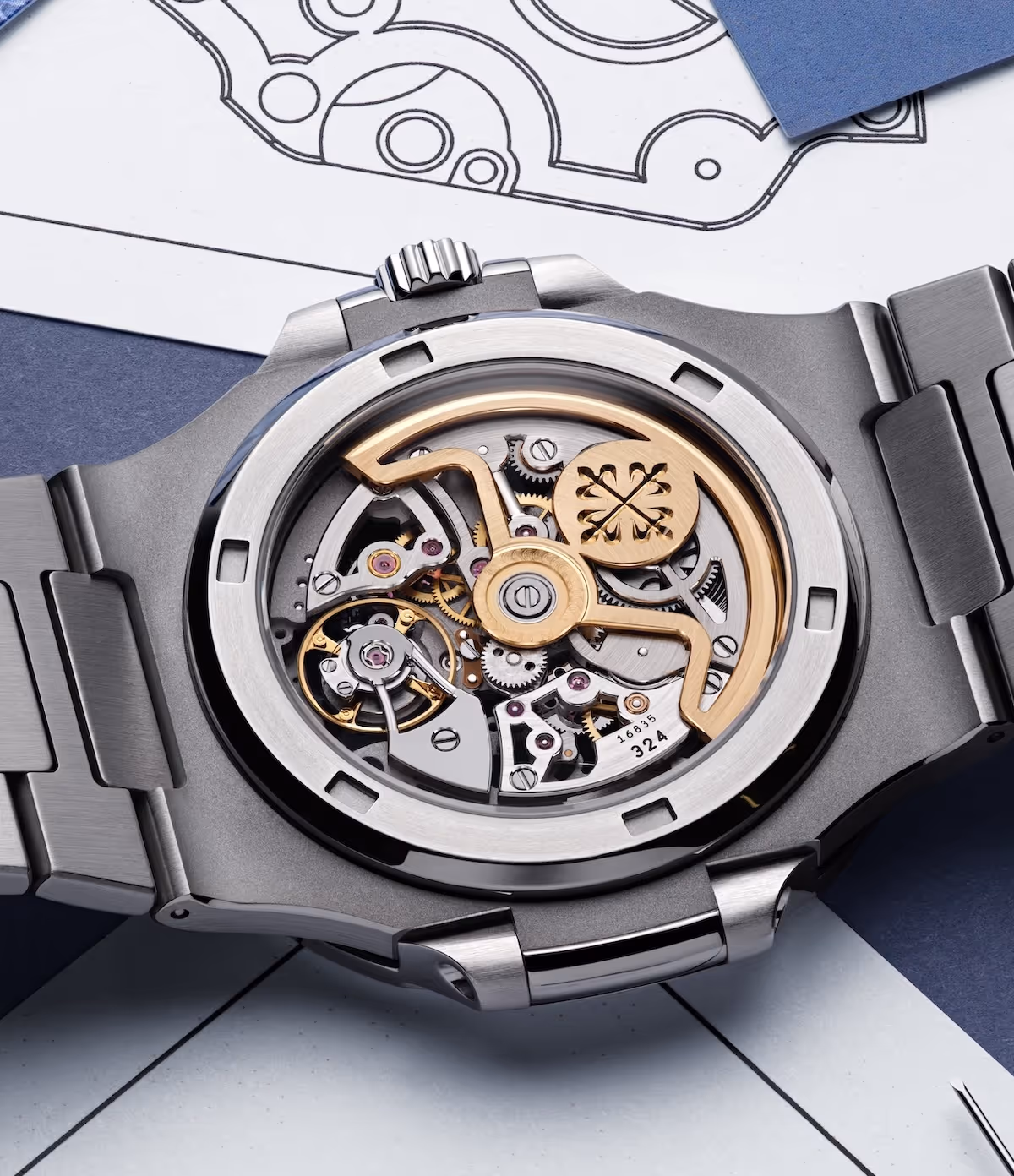 Pont de balancier Musher - Gravures et décorations