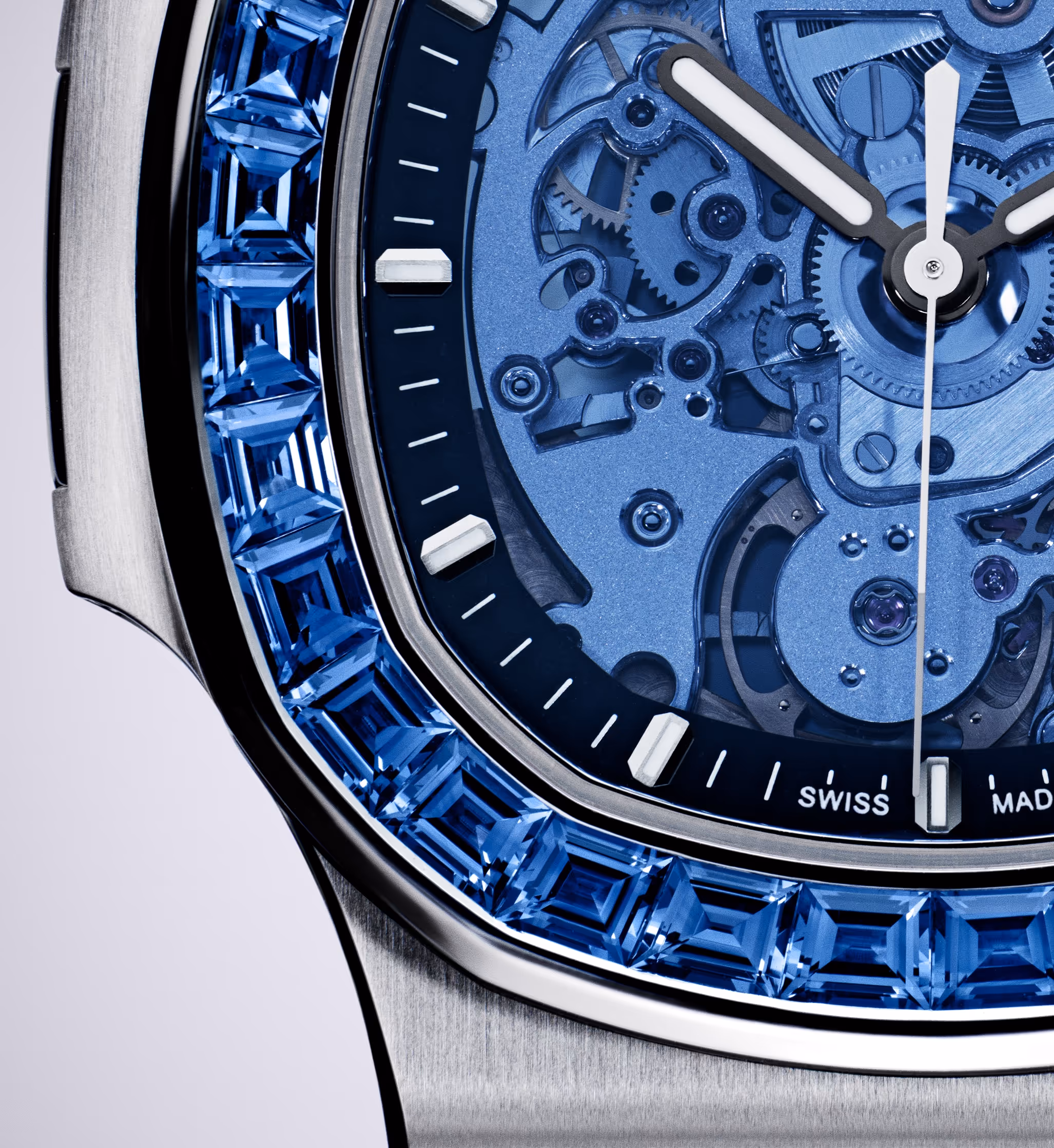 Détail du cadran Musher - Finitions artisanales