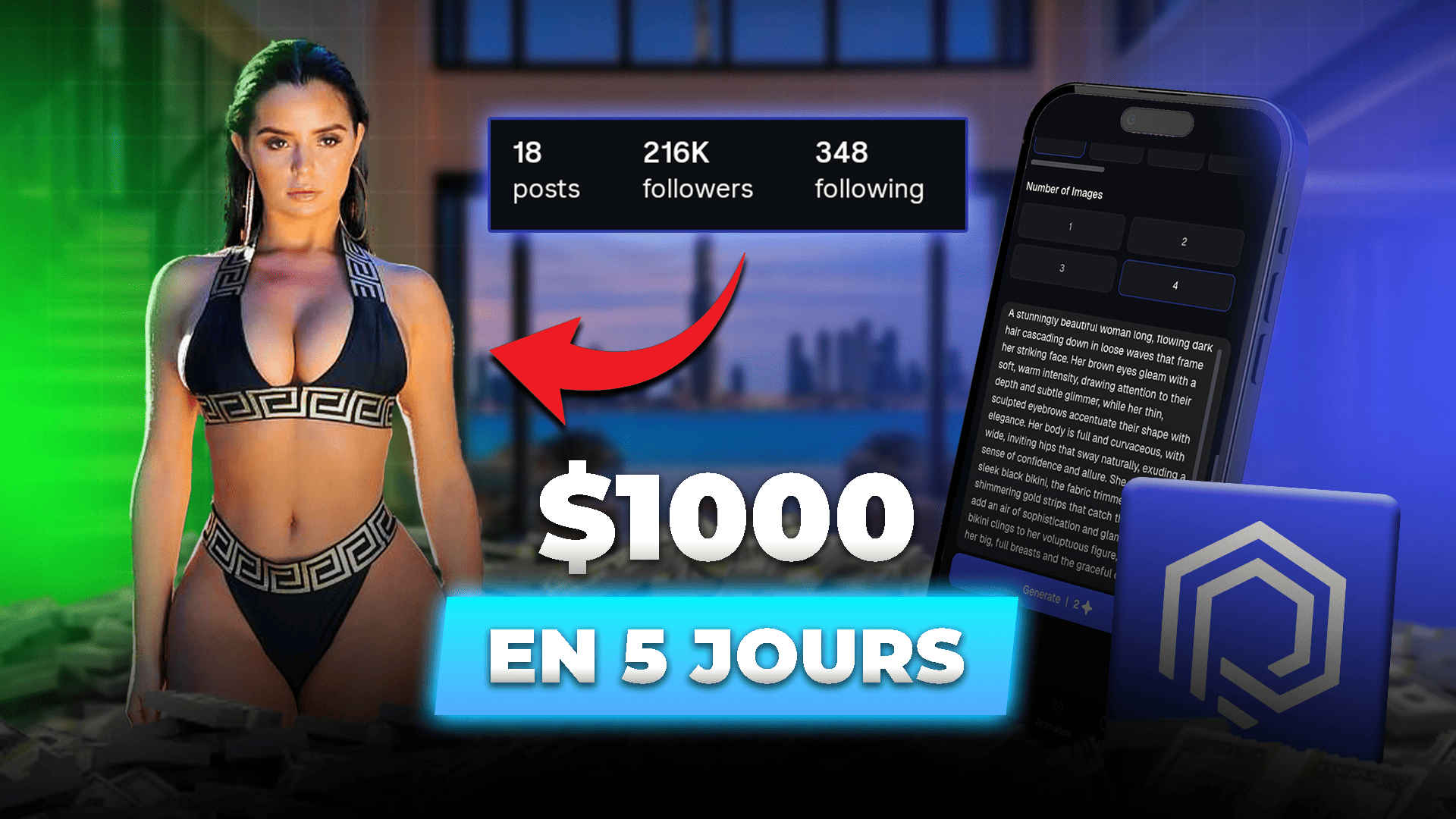 Modèle IA - Stratégie $1000 en 5 jours (Guide)