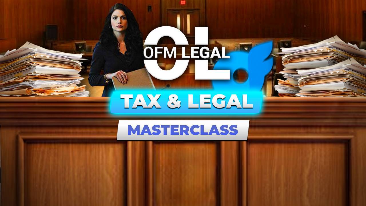 Tax & Legal Masterclass: Everything you need to know about company structures, taxation, invoicing, payouts solutions