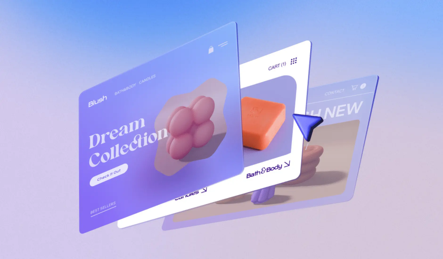 image of a desk with a computer in workspace (for a space tech)