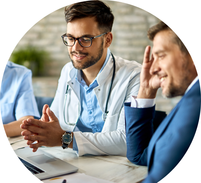 doctor working