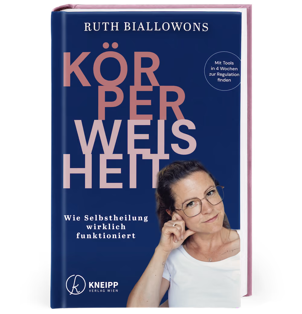 Ruth Biallowons Körperweisheit Buchcover 3D