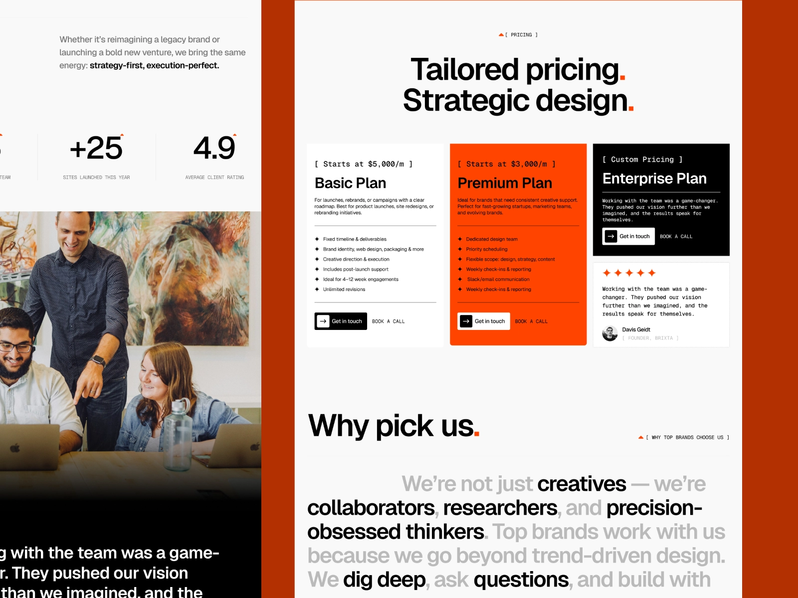 Omakase's Florent S. template mockup