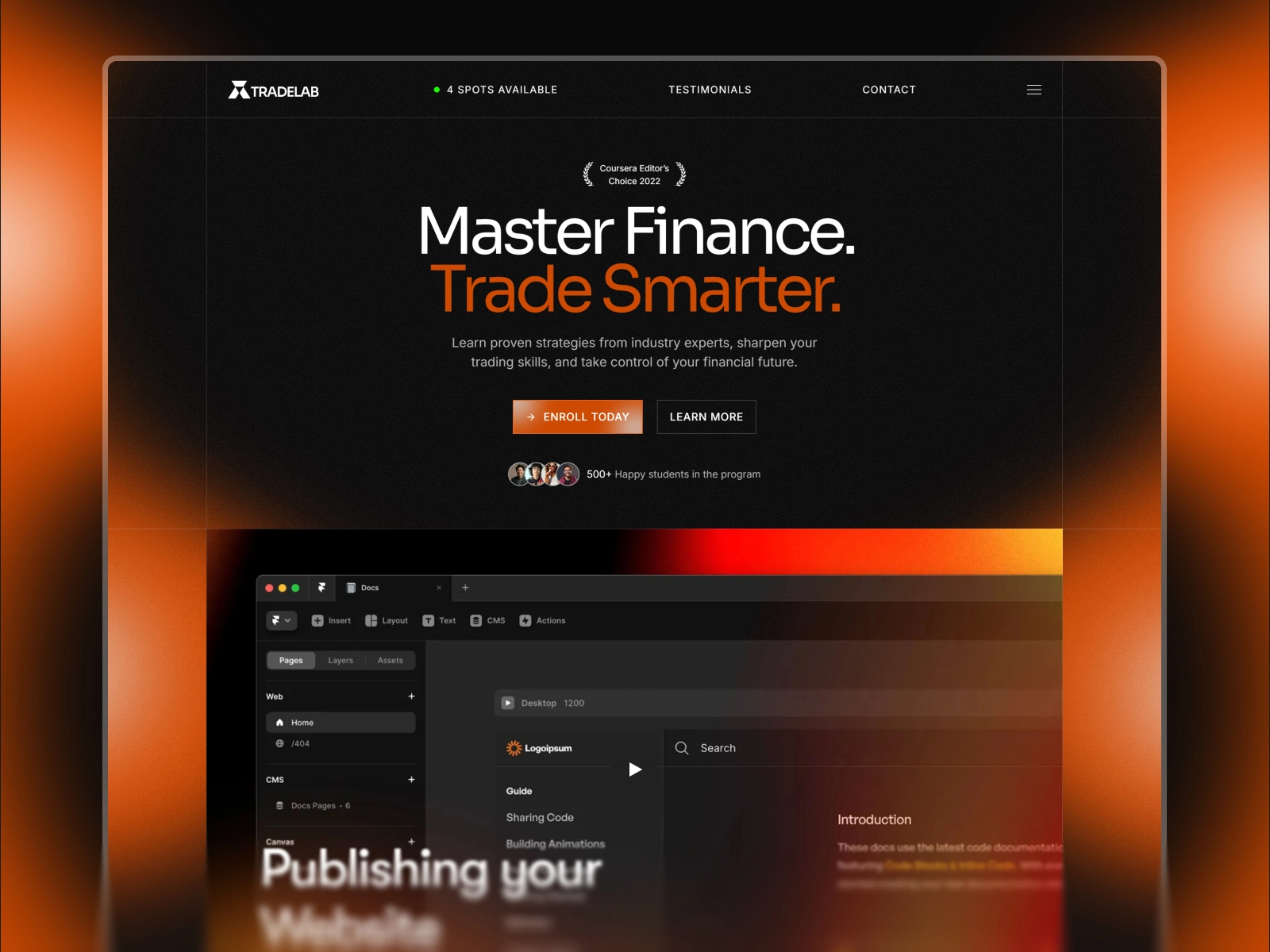 Tradelab Banner