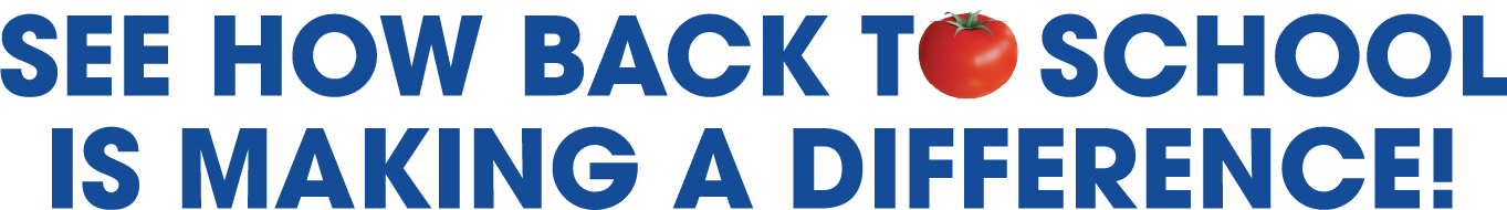See How Back to School is Making a Difference!