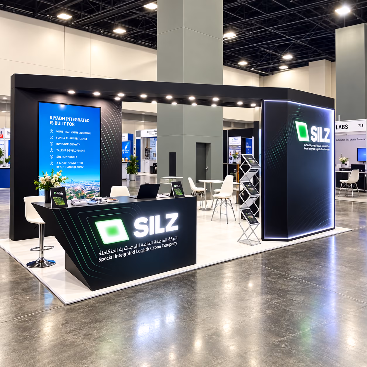 Stand SILZ au salon IntralogisteX à Miami