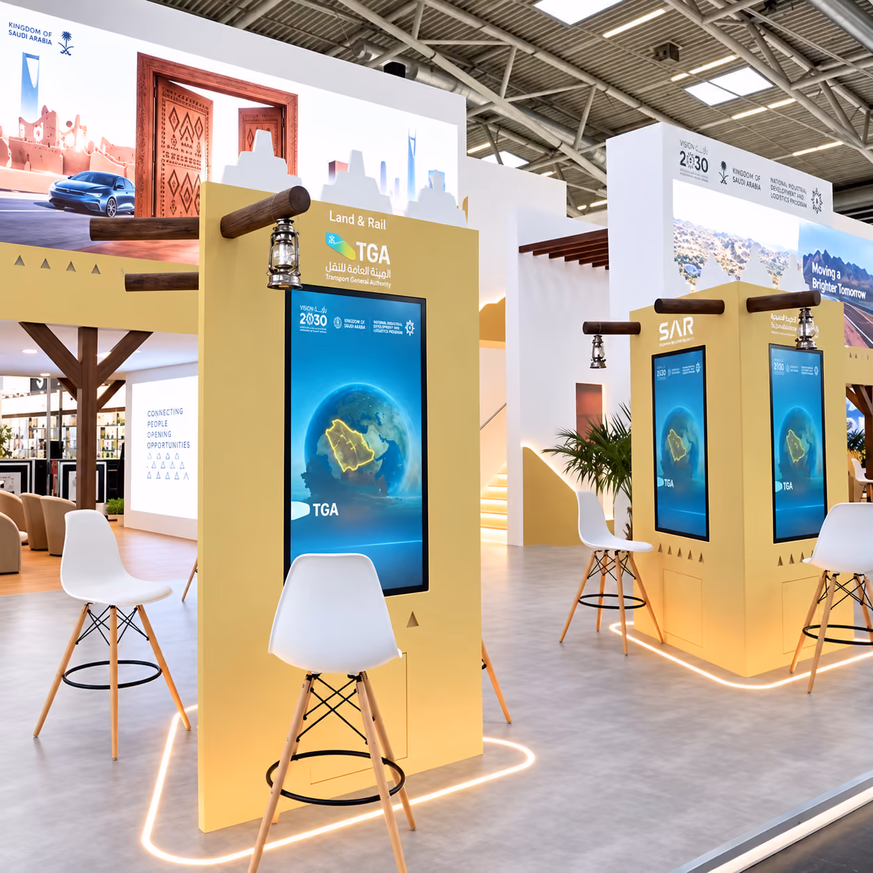 Pavillon NIDLP au salon Transport Logistic à Munich