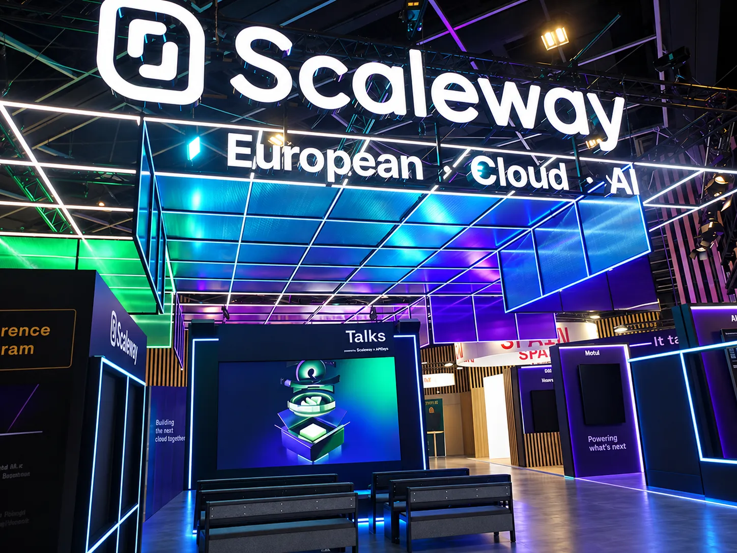 Stand Scaleway au salon VivaTech à Paris