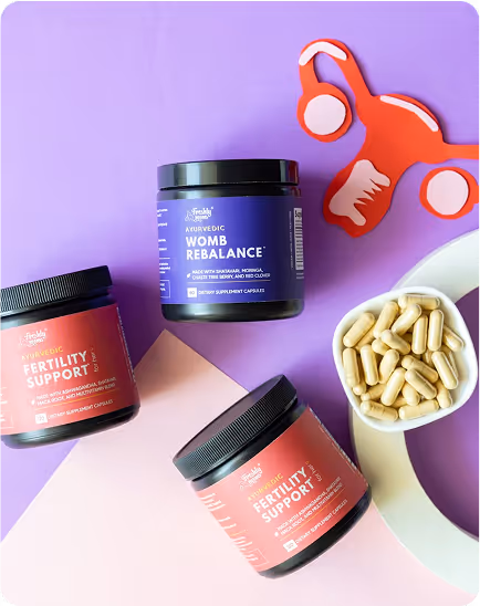 Various dietary supplements related to PCOS and the management of menstrual cycles