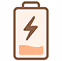 Illustration of a low battery