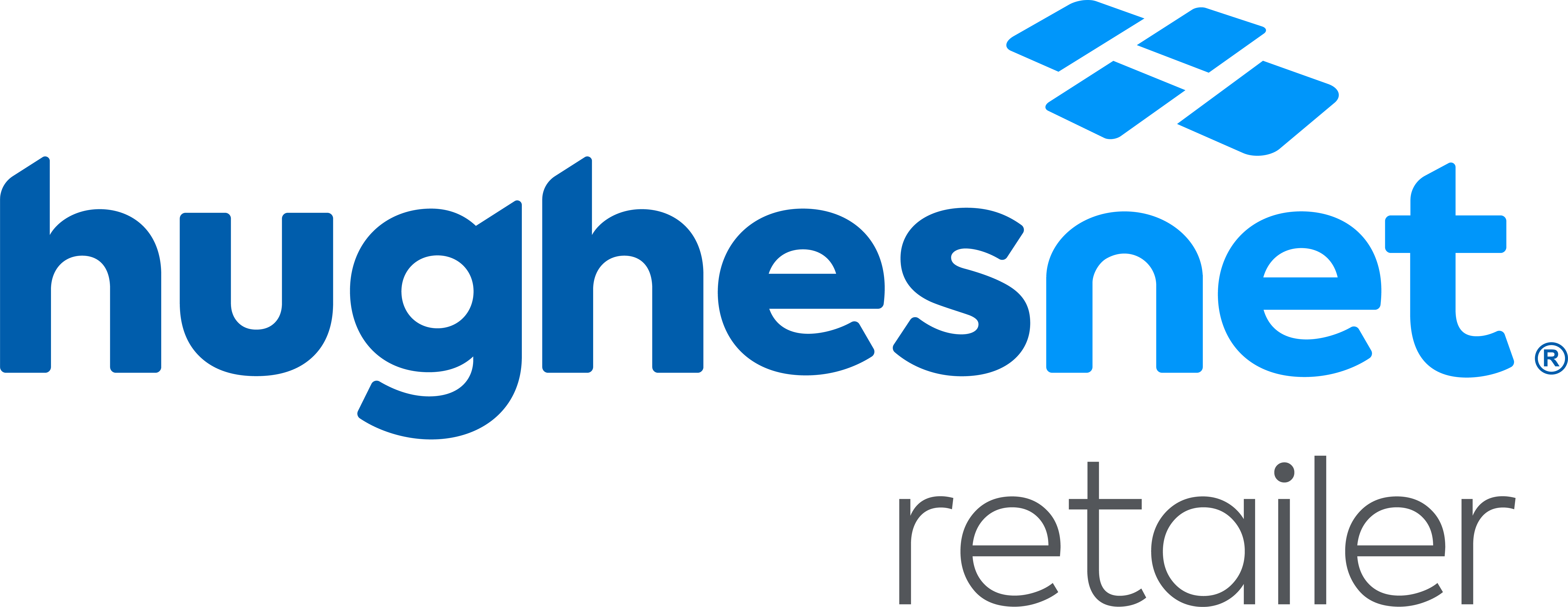 Hughesnet Logo Retailer Stack RGB Primary