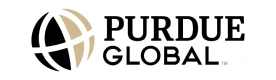 purdue global black and gold horizontal logo