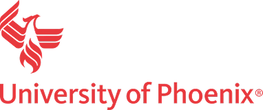 university of phoenix red horizontal logo