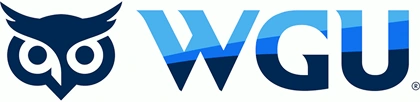 wgu horizontal text logo blue