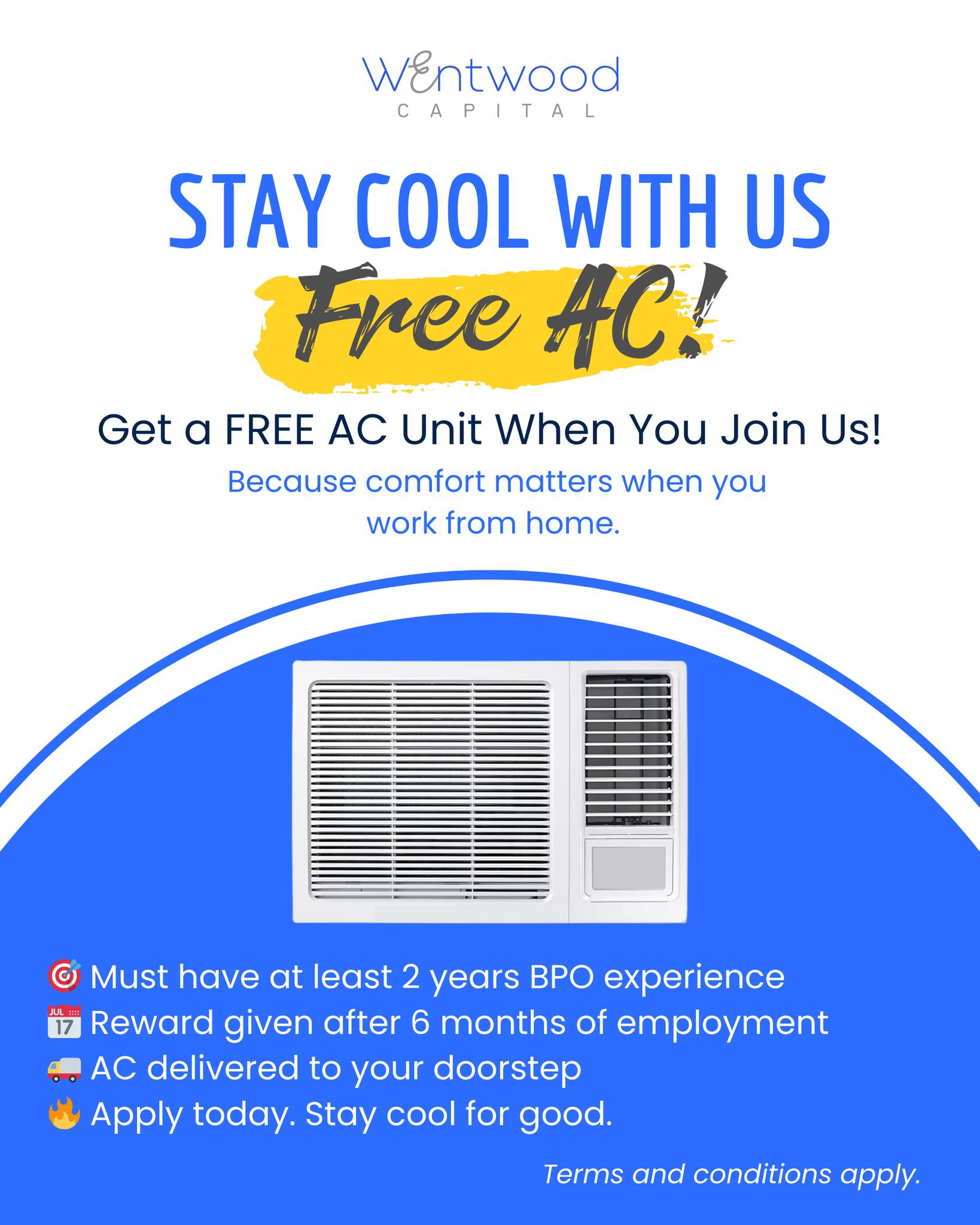 aircon giveaway