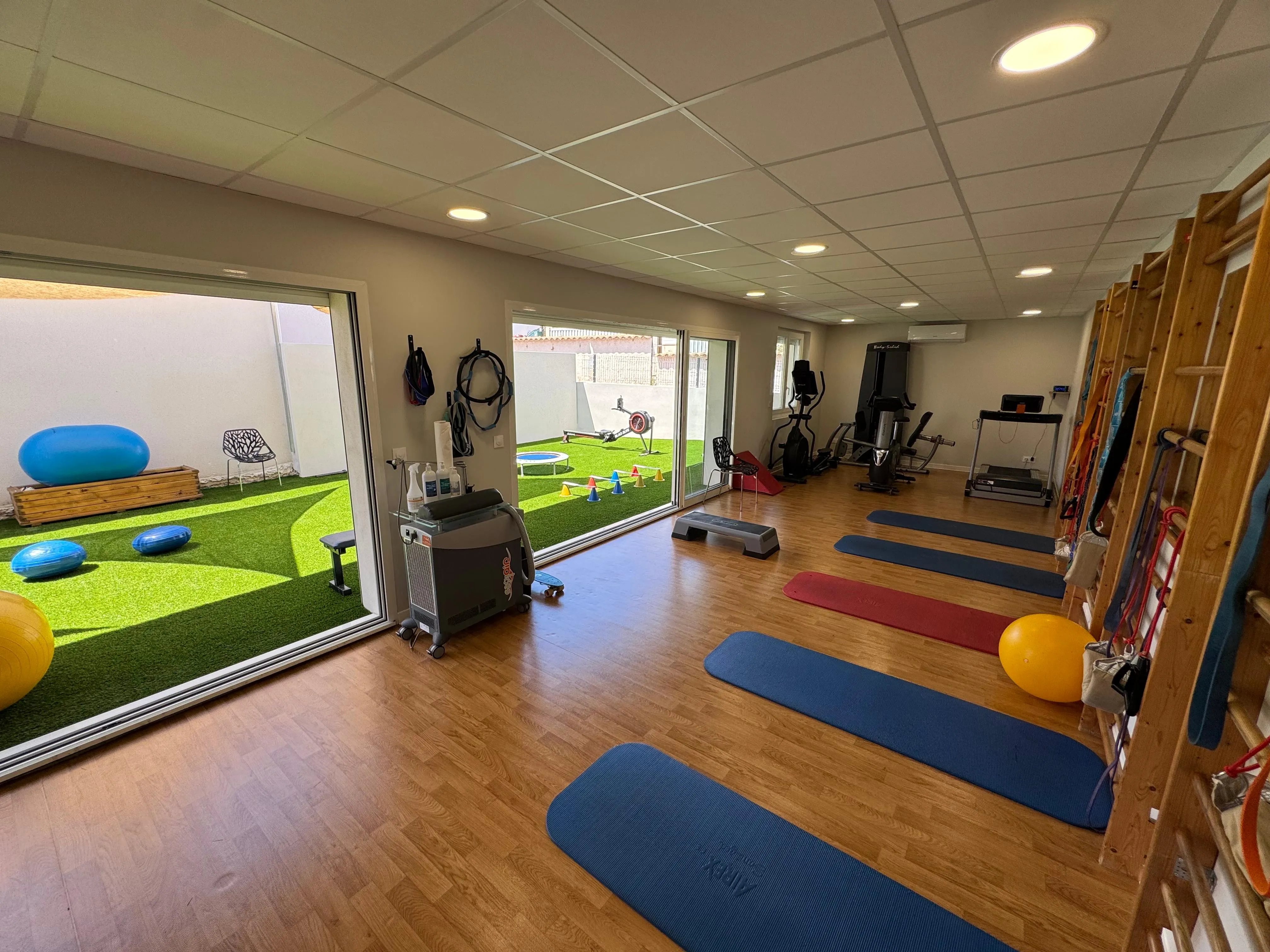 Salle interrieure CRFKS Kiné montpellier