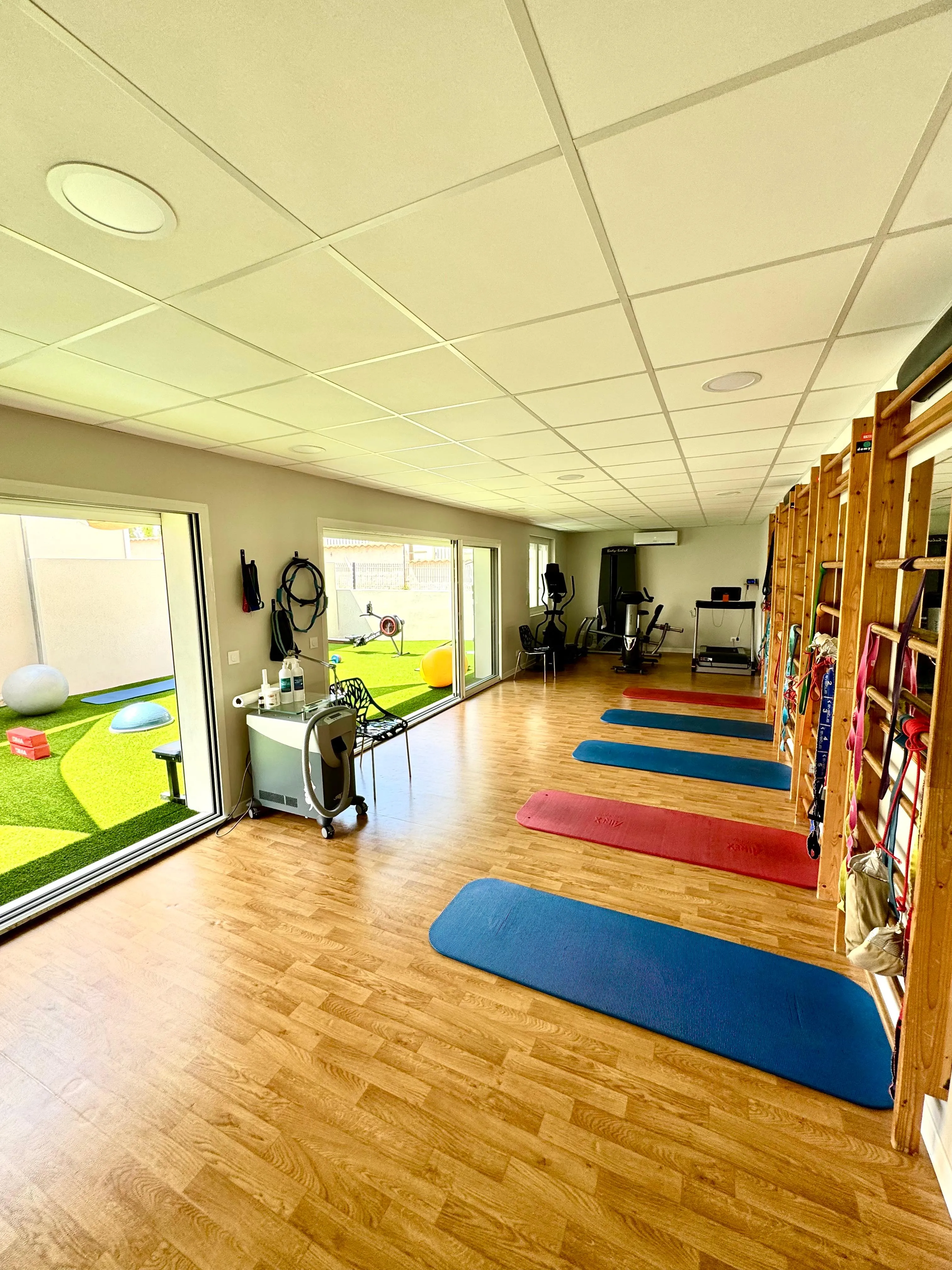 Salle interrieure CRFKS Kiné montpellier