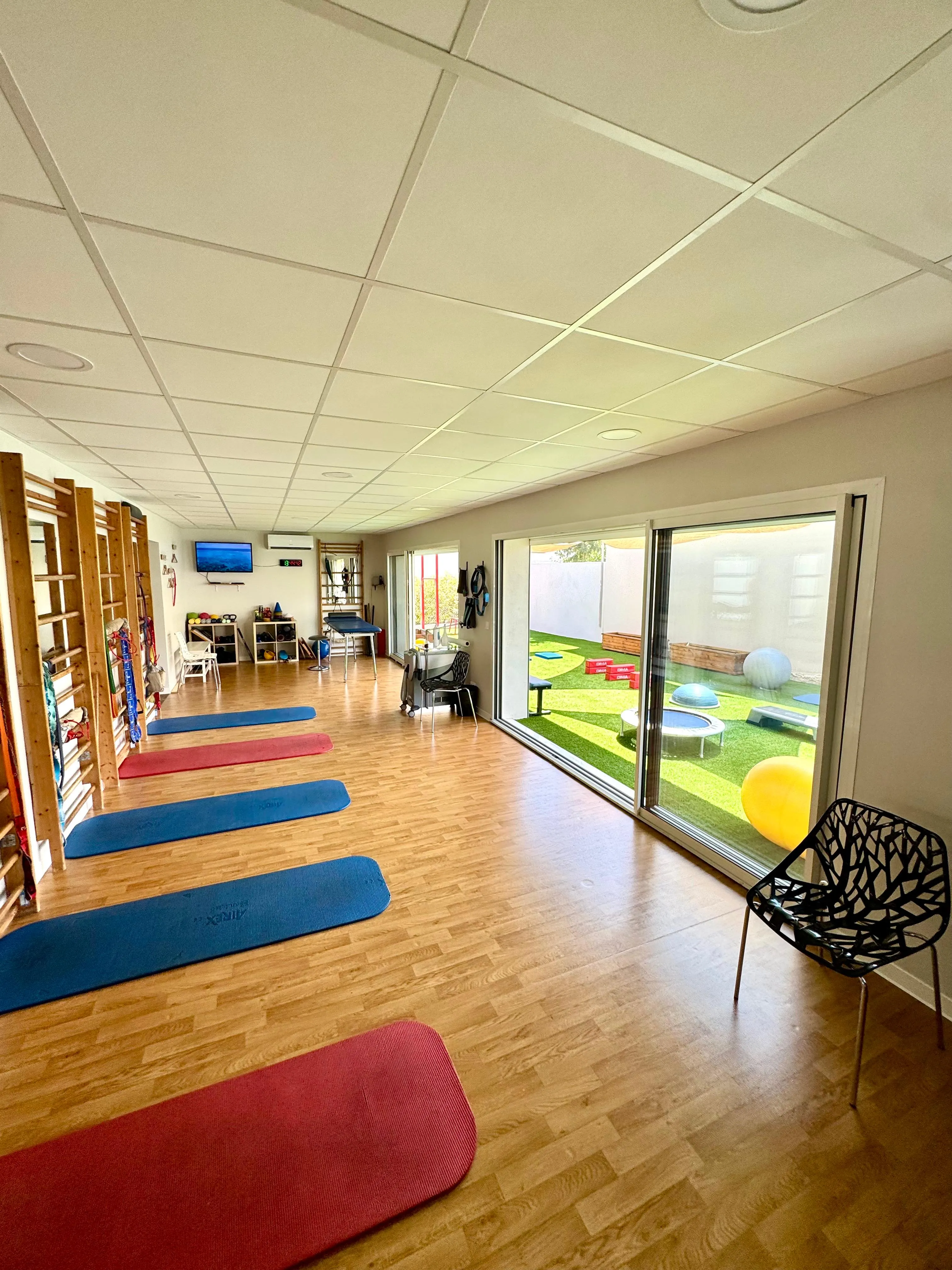 Salle interrieure CRFKS Kiné montpellier