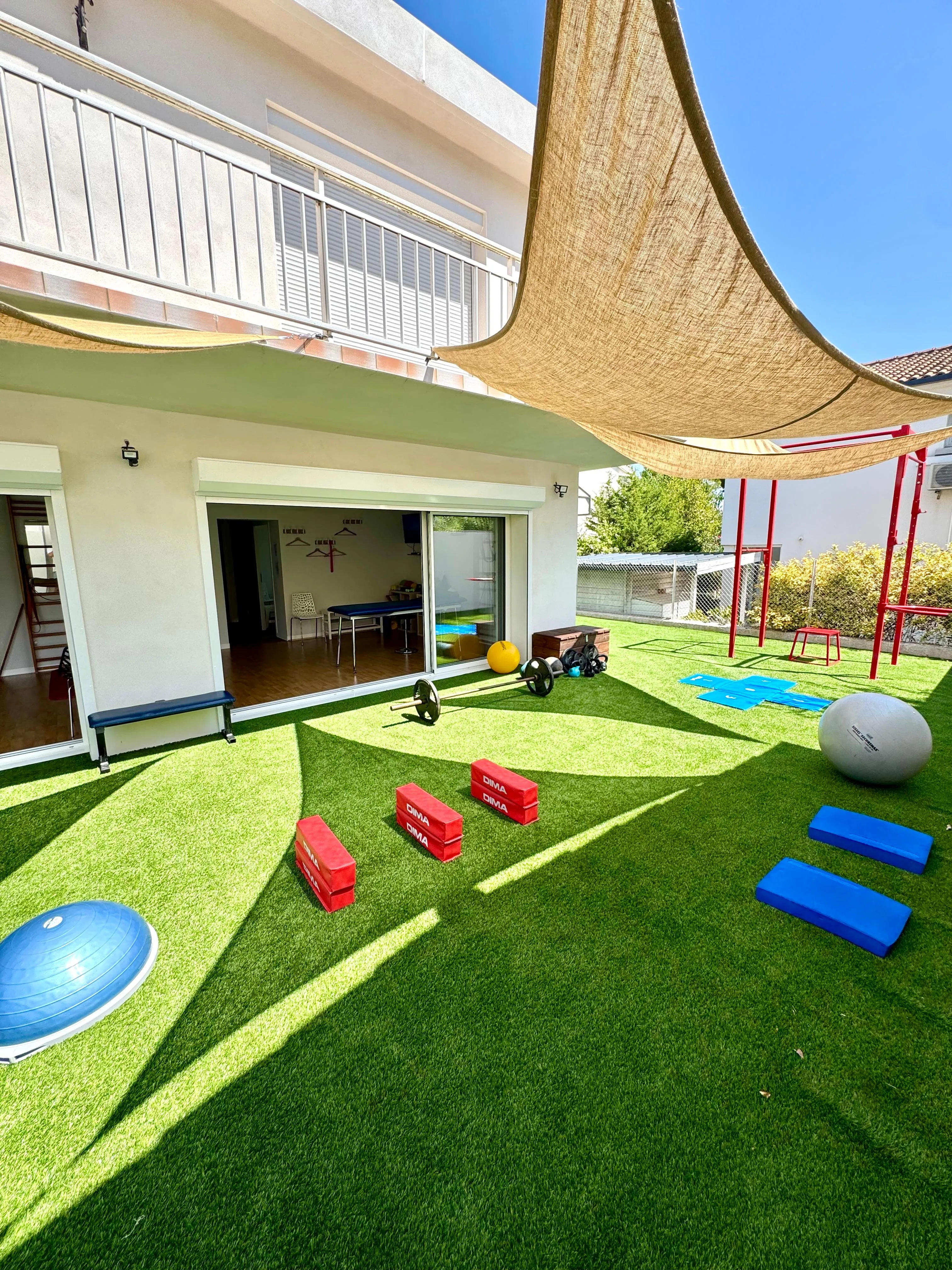 Salle exterieur CRFKS Kiné montpellier