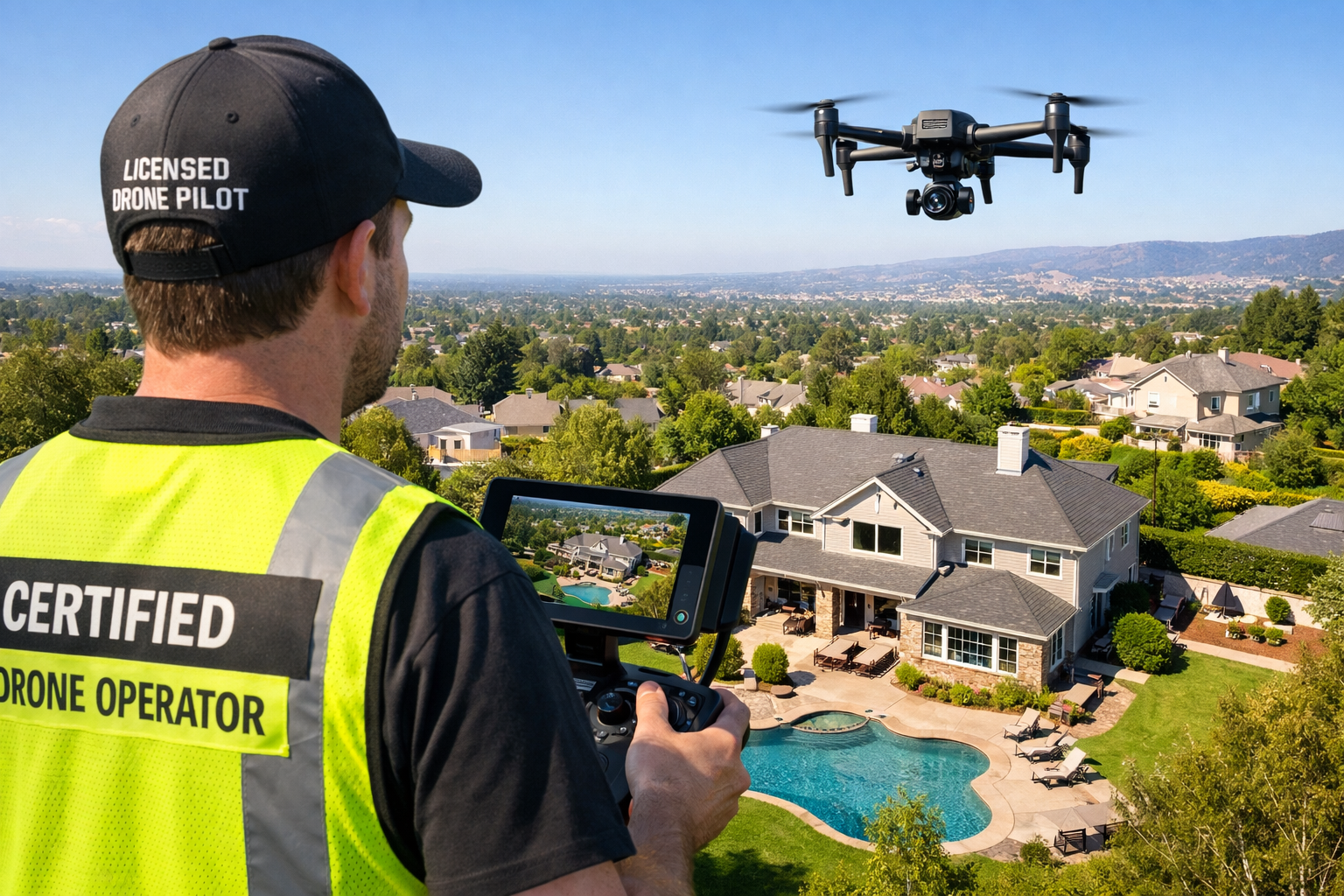 real estate drone FAA rules
