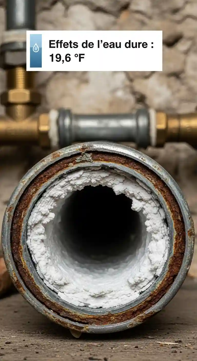 Problème calcaire canalisations Chassieu