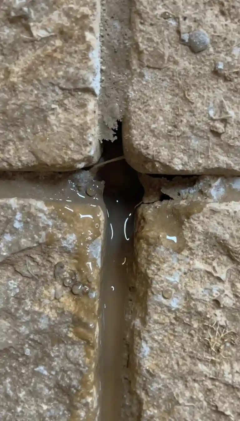 Infiltration fuite eau cave mur pierre ancien Saint-Genis-l'Argentière intervention urgente