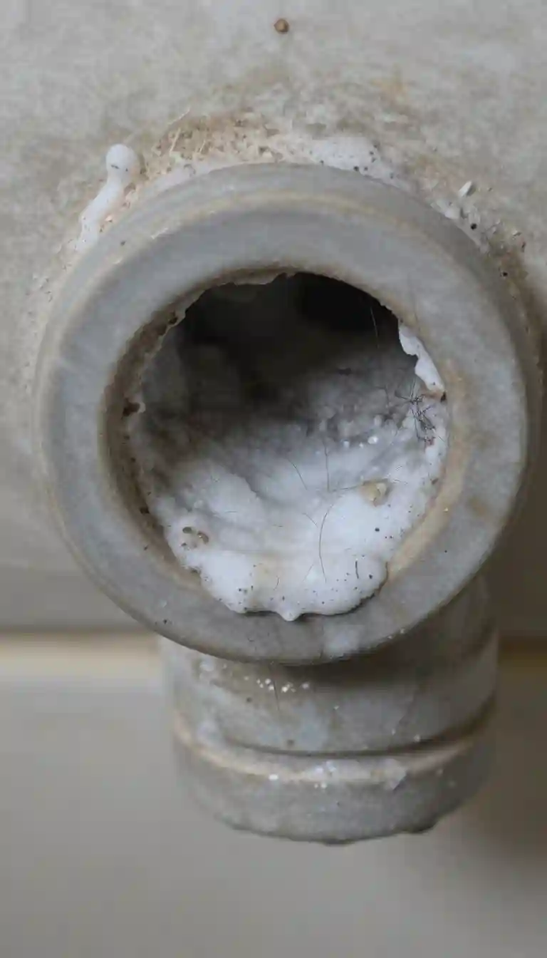 Bouchon douche calcaire cheveux Azolette Le Bourg canalisation ancienne obstruée tartre