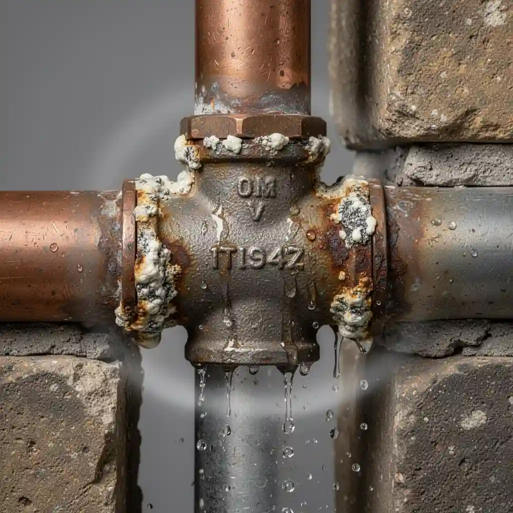 Recherche de fuite à Claveisolles 69870 : canalisation fonte encastrée