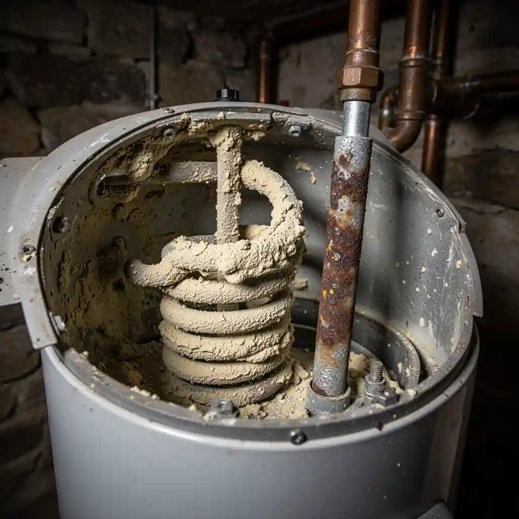Chauffe-eau électrique Tarare Centre-ville : résistance entartrée