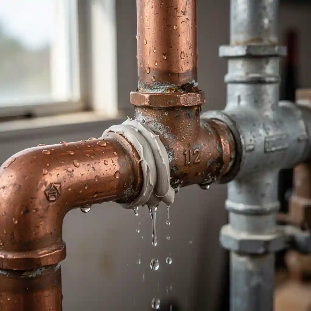 Mastic anti-fuite plomberie Tupin-et-Semons quartier Centre