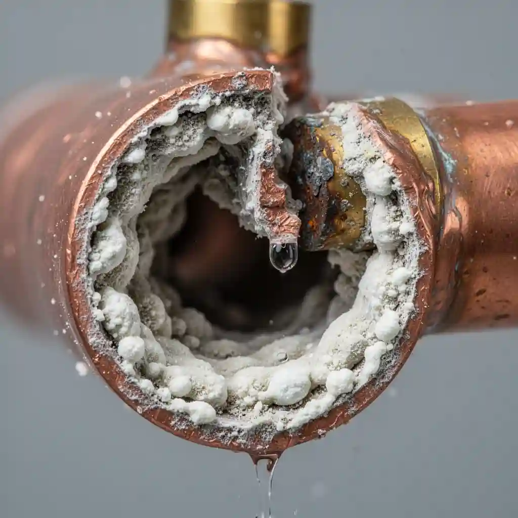 plombier de garde Bourgoin-Jallieu Centre-ville canalisation entartrée par eau dure