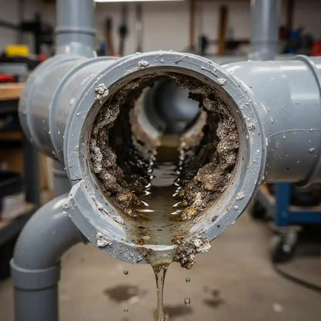 Entretien canalisation Thonon-les-Bains Rives-Concise dépôts dans évacuation domestique