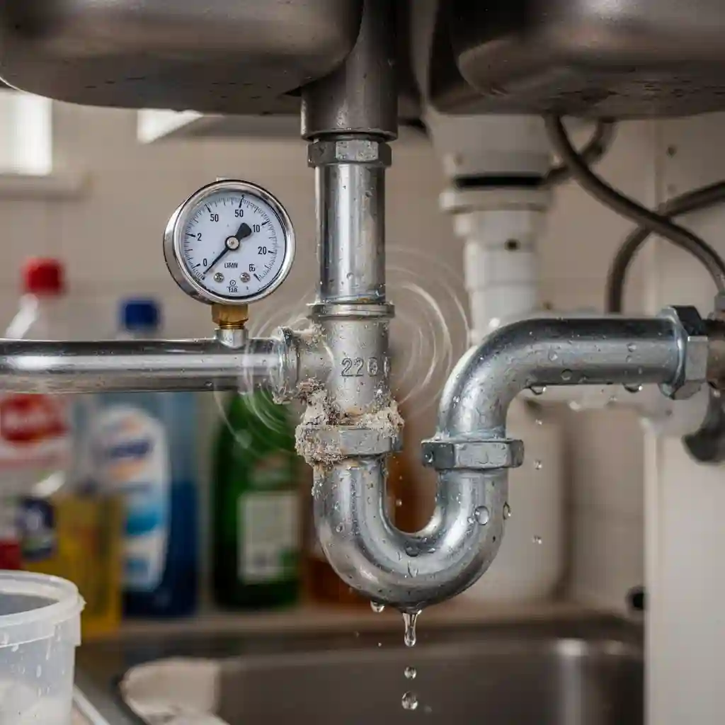 bruit canalisation à Yssingeaux Centre ville diagnostic pression tuyaux