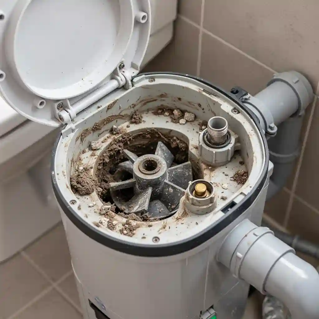Sanibroyeur Pierrelatte Le Roc : clapet anti-retour et refoulement