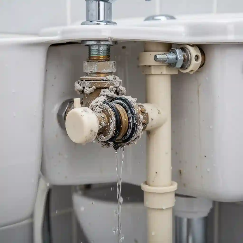 wc qui coule en permanence Saint-Paul-Trois-Châteaux Cœur de ville tartre