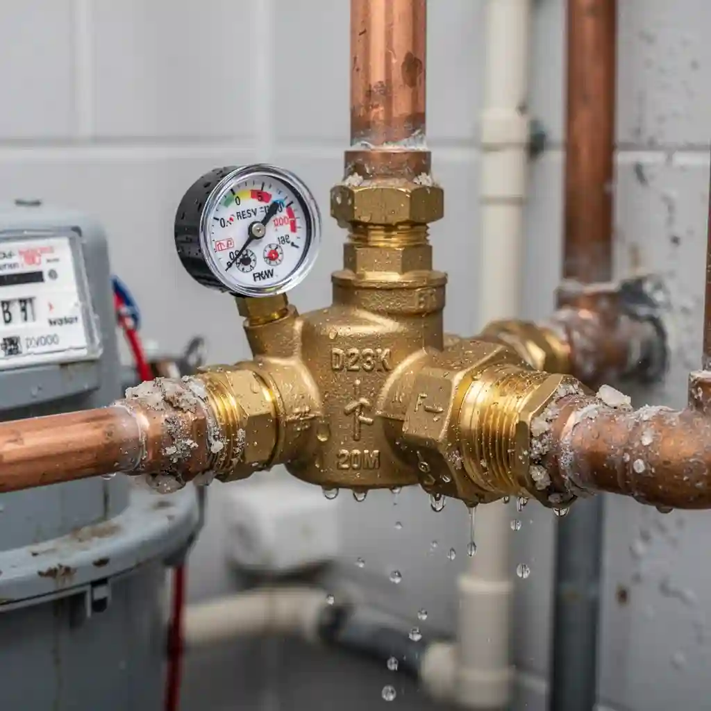 Réducteur de pression eau Belley Centre ancien diagnostic plomberie