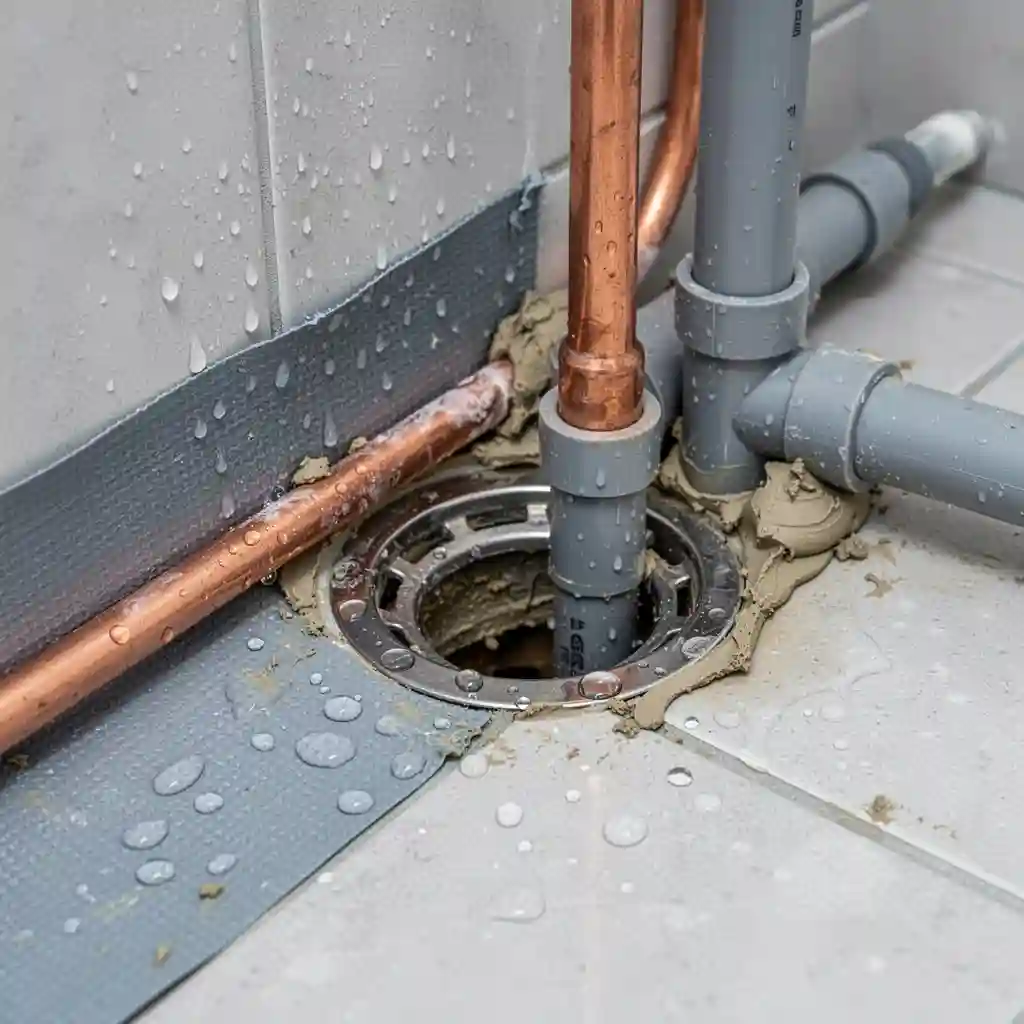 installation salle de bain Vic-sur-Cère Rue Basse évacuation humide