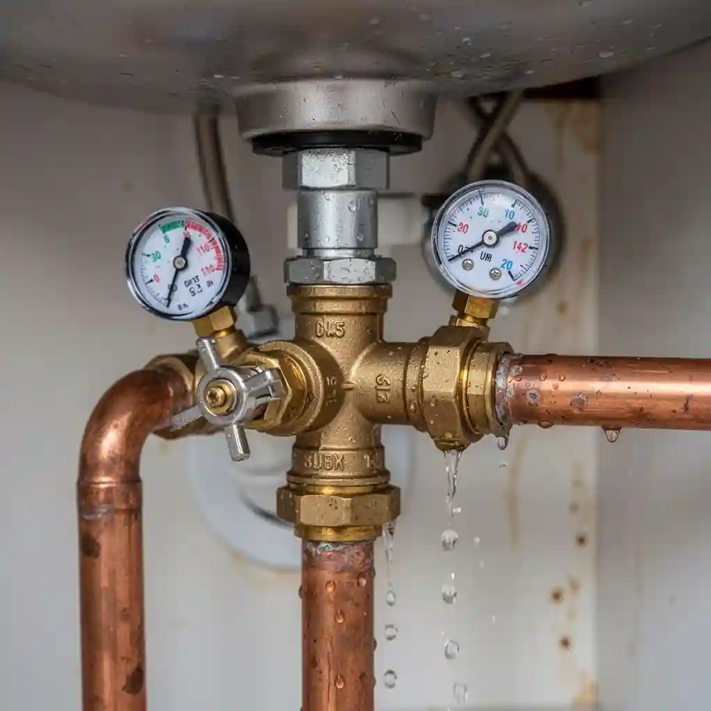 Plus d’eau au robinet à Ceyrat, Fontimbert, contrôle de vanne