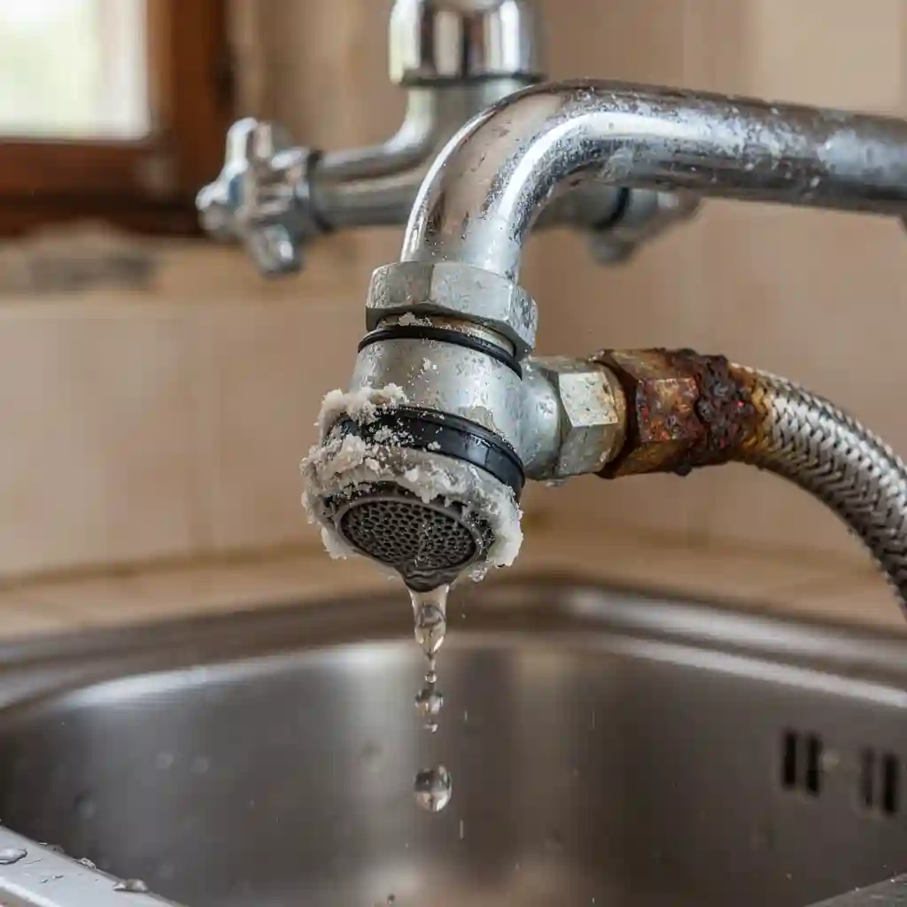 Tarif remplacement robinet à Coubon, Volhac, joint entartré sous évier
