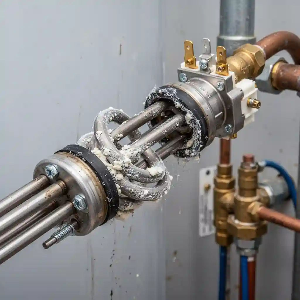 Résistance chauffe-eau au Pouzin, quartier Payre, contrôle technique rapproché