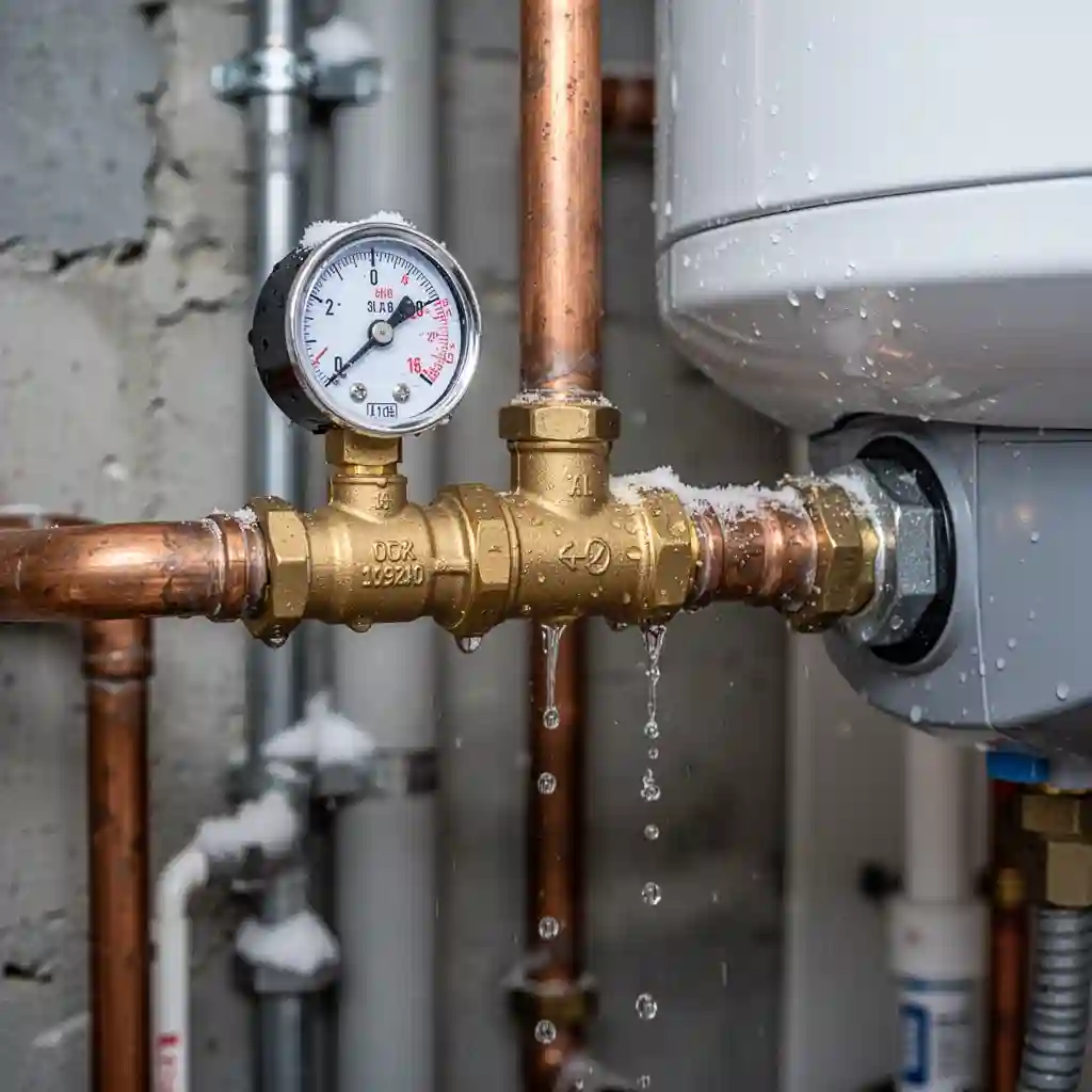 Remettre eau maison secondaire Aime-la-Plagne Centron contrôle technique canalisation
