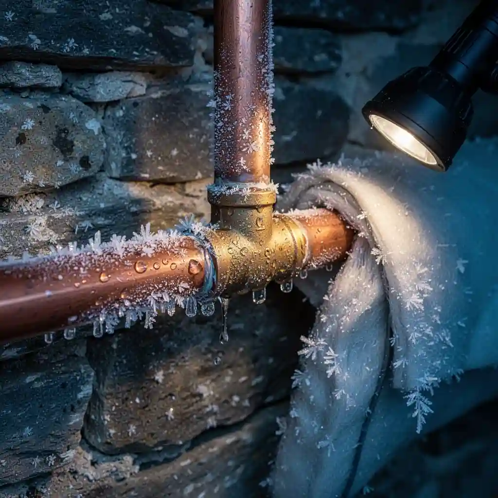 Dégeler tuyau à Saint-Pierre-d'Albigny, Miolans, canalisation gelée en cave