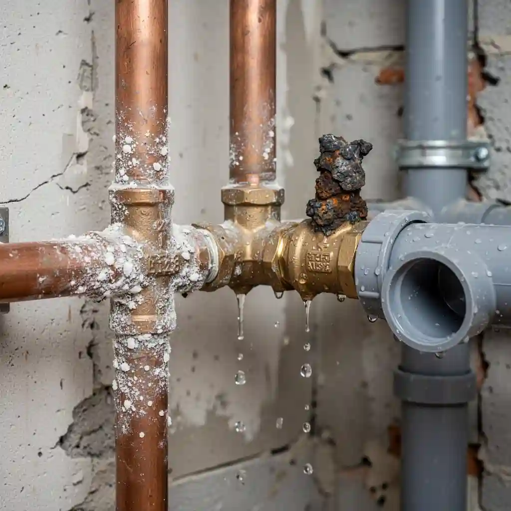 Refaire plomberie maison à Ruy-Montceau, Malavent, canalisation entartrée