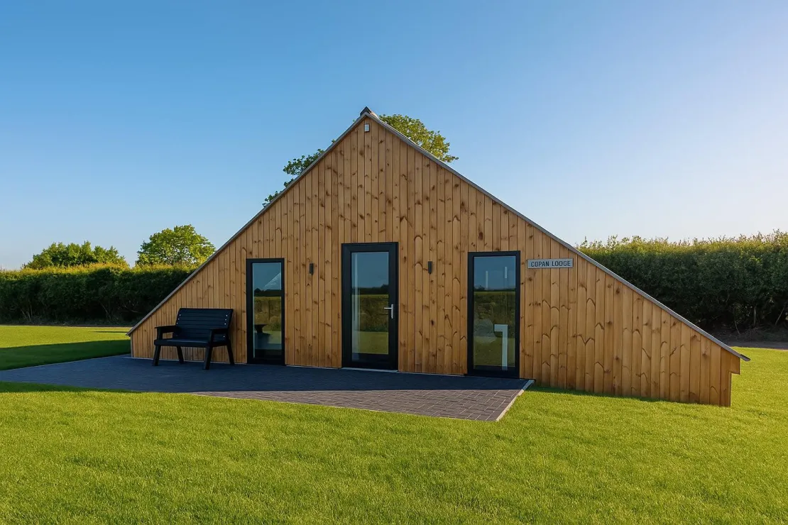 front view of eider lodge